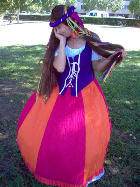 Scarborough Fair maiden costume